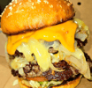 Volcano Smashed Burger